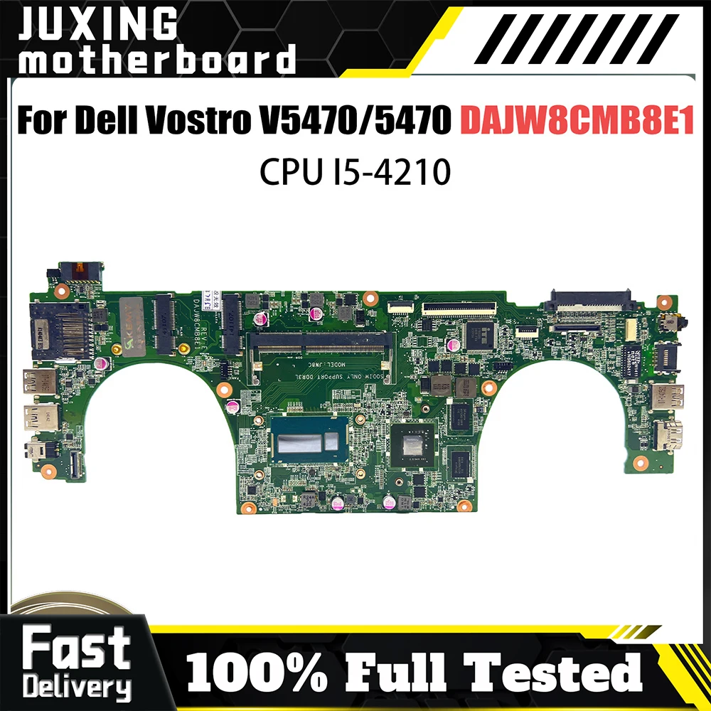 

DAJW8CMB8E1 для DELL Vostro V5470 5470 DAJW8CMB8E1, материнская плата i3 i5 i7, протестированная материнская плата для ноутбука