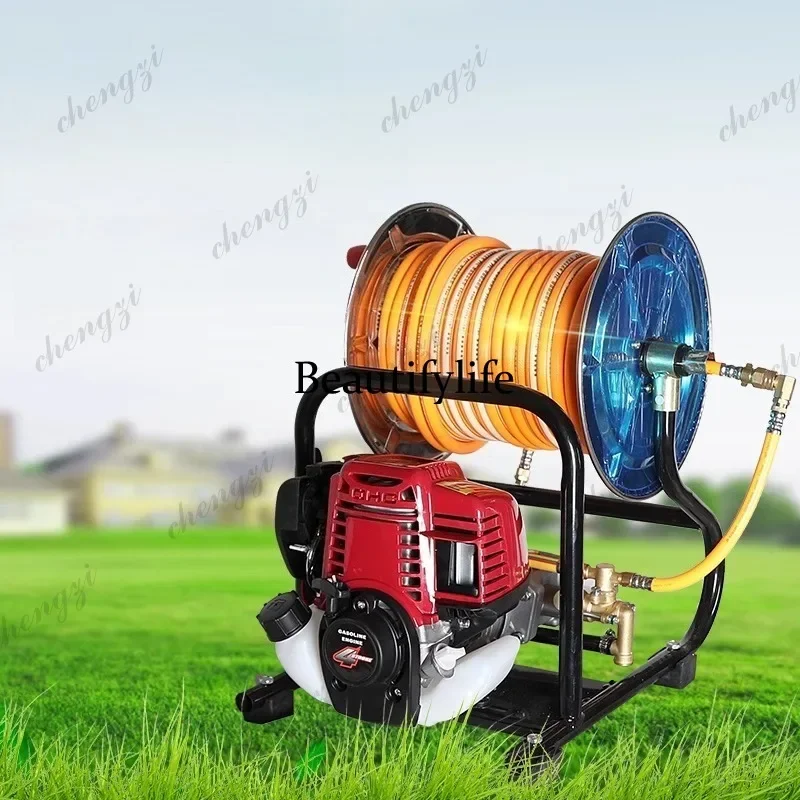 A172  Four-stroke sprayer with integrated hose high-pressure spray pump for orchard household pesticide sprayer