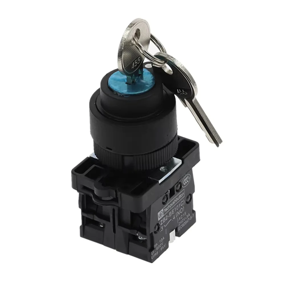 

XB2-EG21 XB2-EG25 XB2-EG33 XB2-EG53 2/3 Position Key-Operated Selector Pushbutton Switch Push Button Rotary Switch