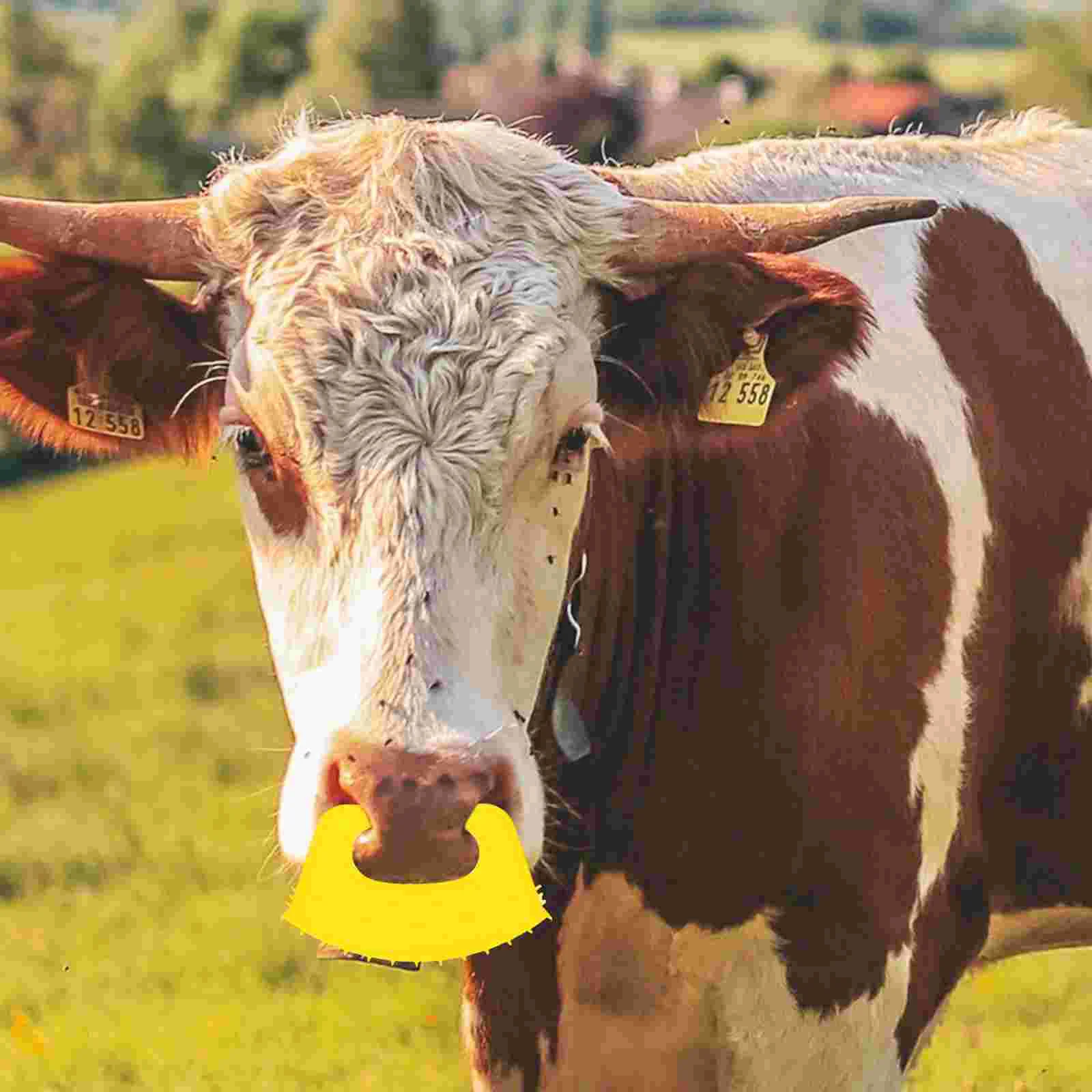 10 pcs Borjúbőr weaner Animal Plasztikus anyag Nadrág éle csipesz Telelválasztás Munkaeszköz Gonosz fráter Karika PP Ajánlattétel Lábasjószág