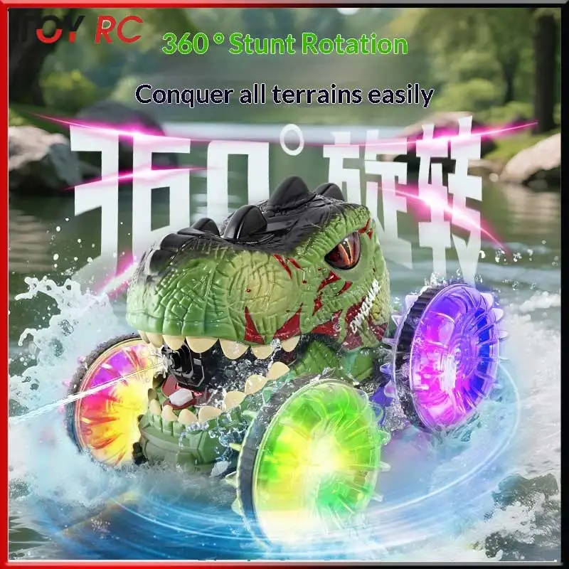 

Автомобиль-амфибия с динозавром и дистанционным управлением, часы с водяной пушкой, электрический полный привод, игрушка на Хэллоуин