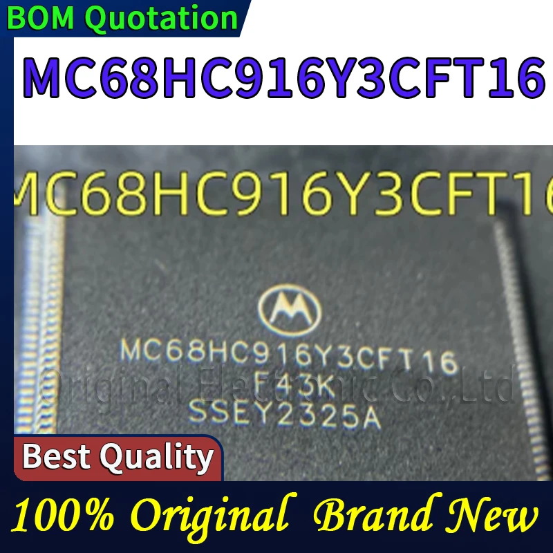 10pcs/lot MC68HC916Y3CFT16  Original  In stock High quality