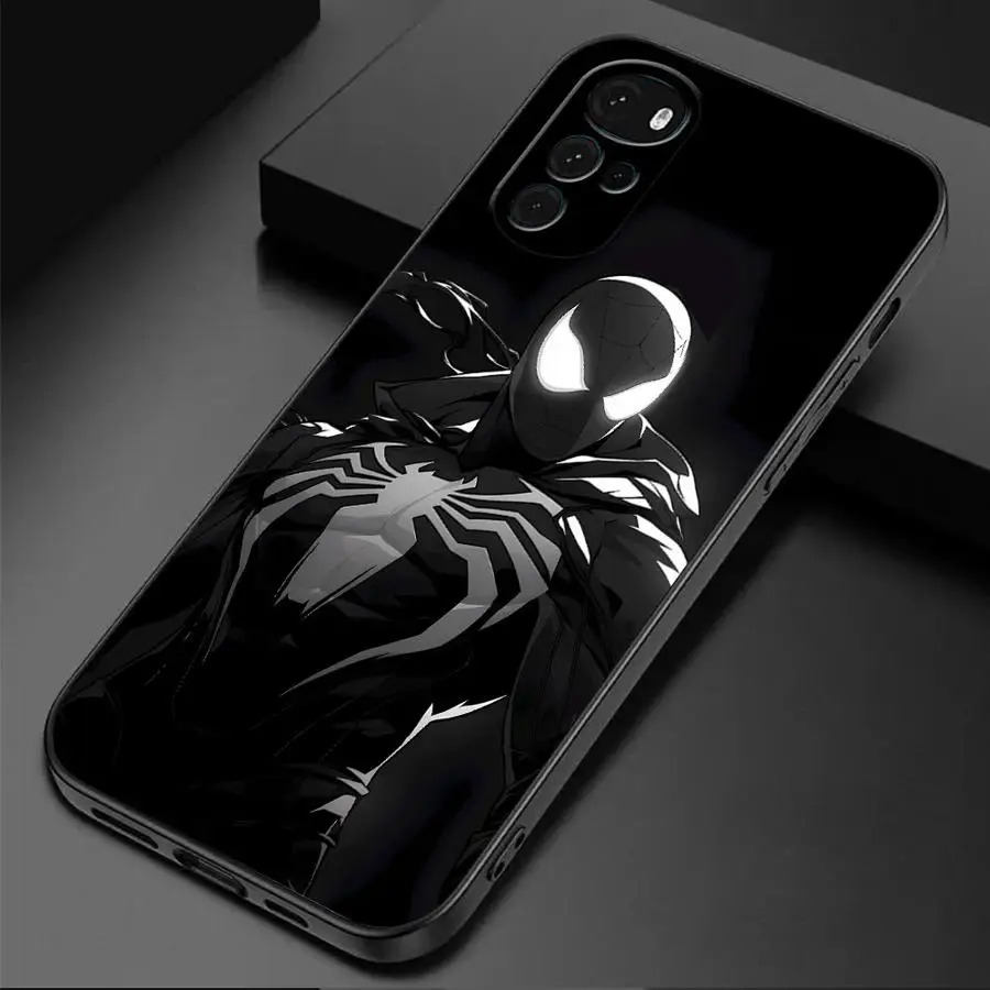 Marvel Venom Case for Motorola Moto G9 Plus Play Power G200 Edge 20 Pro Lite 30 Pro 30 Neo 40 Pro One Fusion Plus TPU Soft