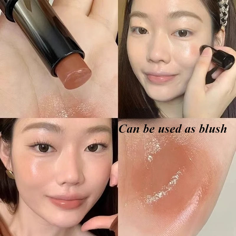 보습 솔리드 립글로스 소프트 립스틱 수분광택 보습밤 시어 틴트 샤인 & 글로우 피니쉬, 한국 메이크업