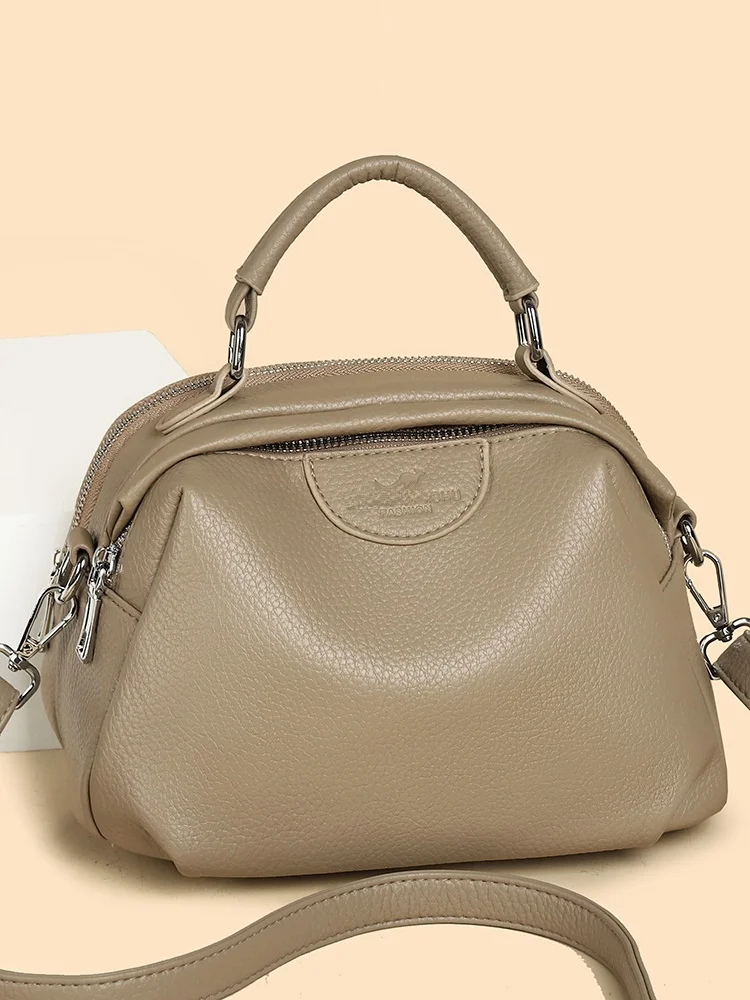 

Faionable Large Capaci Leather Women's Crossbody Bag Handbag Single oulder Bag Casual Simple Sle Daily Use Bag