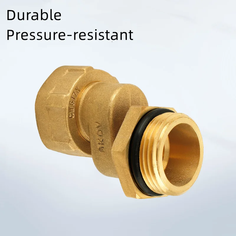 Brass Female To Male Eccentric Union Adapter BSPP 1