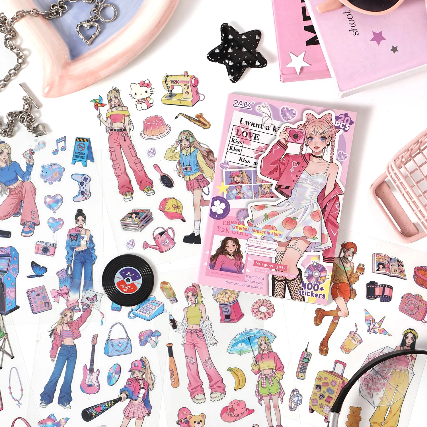 Vintage Mode Meisje Karakter L - Vintage Fashion Collage recensie en prijs