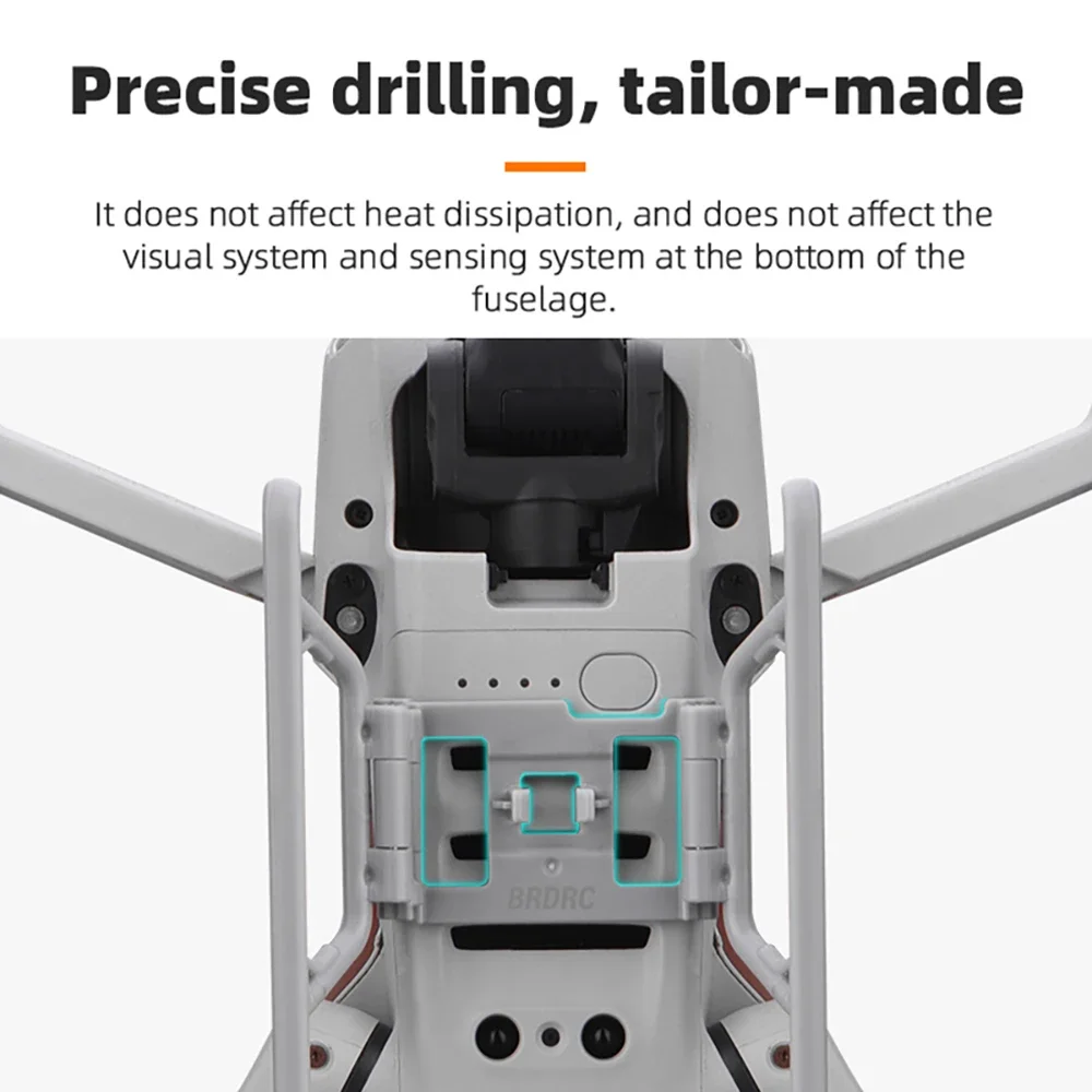 BRDRC Landing Gear for DJI Mini 4K/Mavic Mini2/Mini SE Lightweight Extender Long Leg Foot Stand Expansion Protector Accessories - Image 5