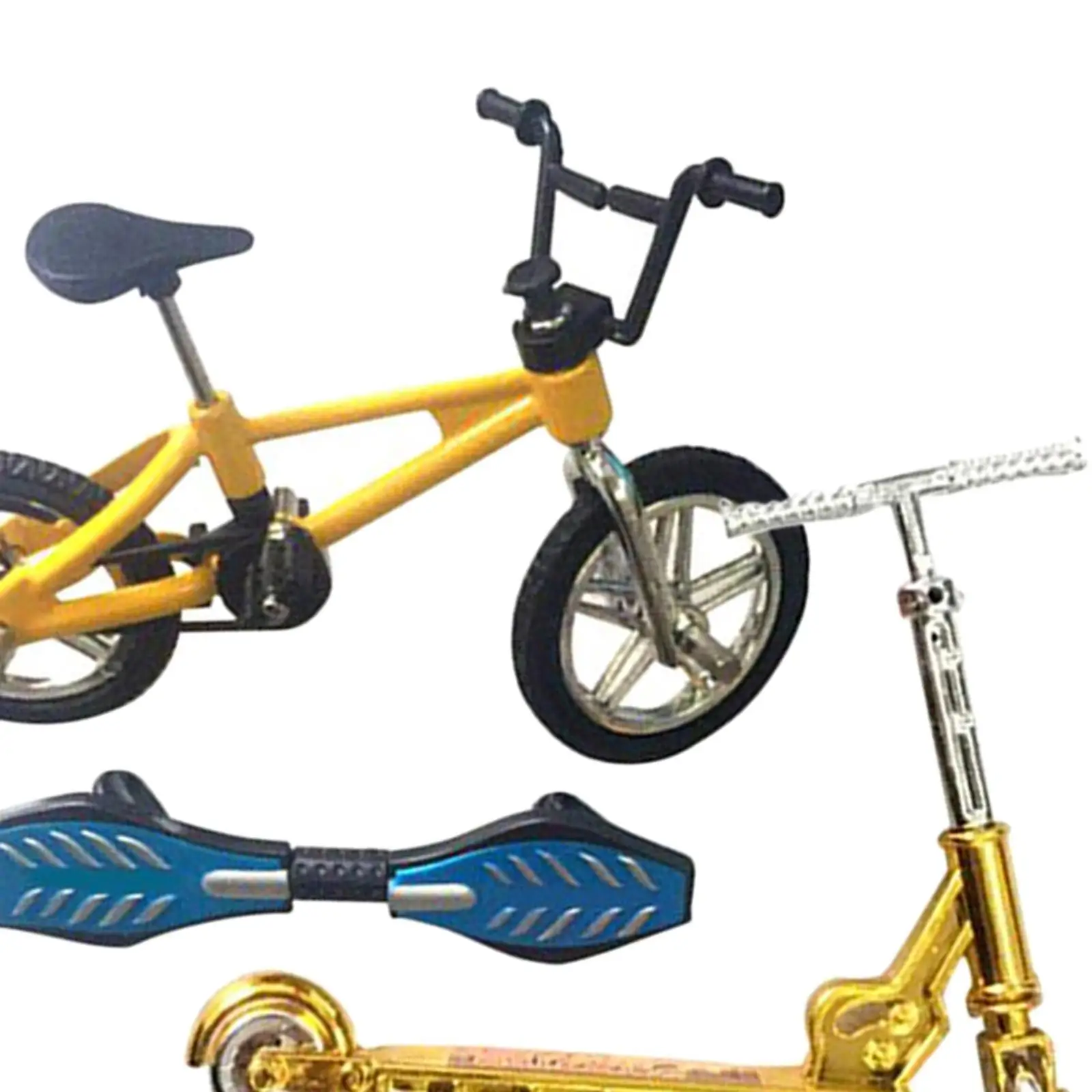 Mini Zestaw Zabawek na Palce: Deskorolki, Rowerki na Palce, Hulajnogi, Małe Deski do Huśtania