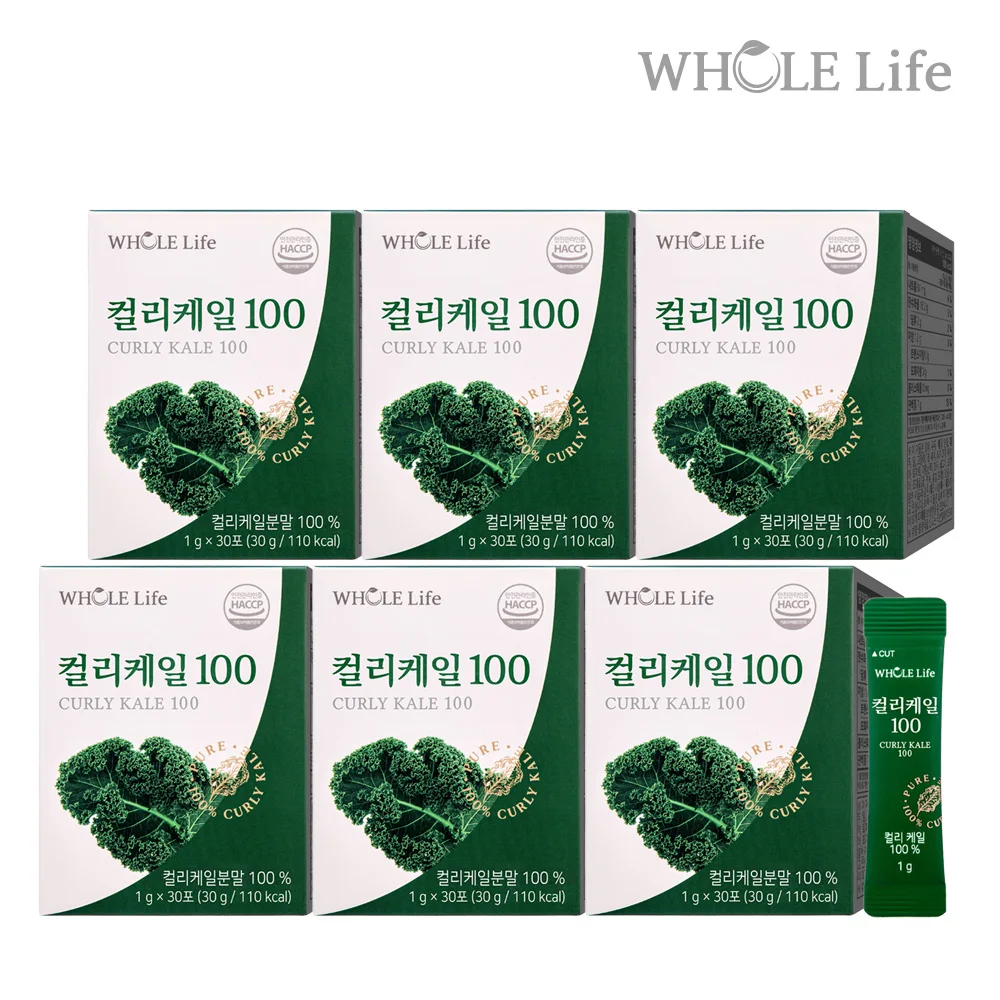 حياة كاملة أمريكان كيرلي 100 30 عبوة × 6 صناديق (00942-6)