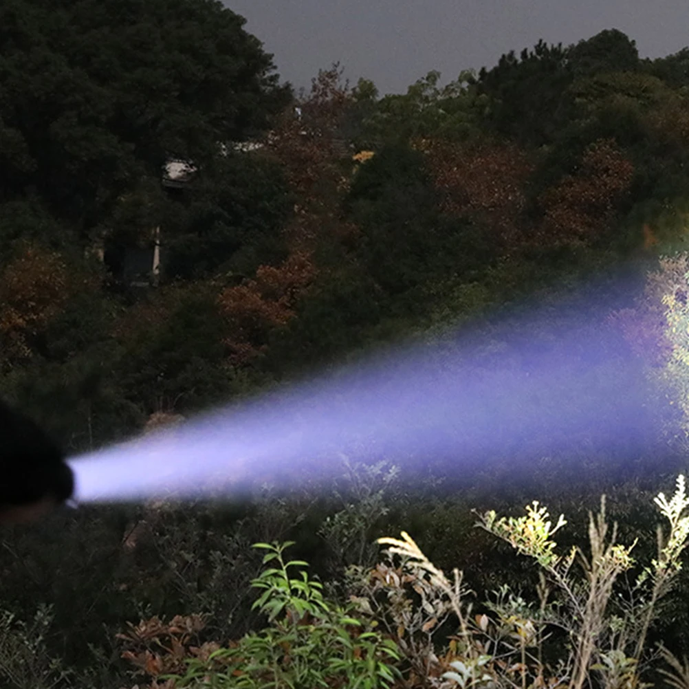 

Aluminum Alloy Flashlight Strong Light Portable Outdoor Camping Zoom Torch IP66 Waterproof Durable Adjustable