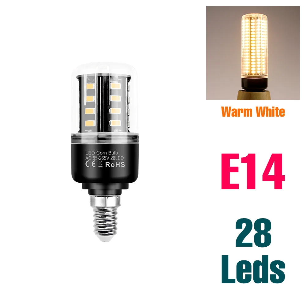 30W LED Maïs Lamp E27/E26 Plafondlamp E14 Lamp AC220V Indoor Kroonluchter Lampen 110V Geen Flikkering Koud/Warm Wit Voor Thuis Slaapkamer
