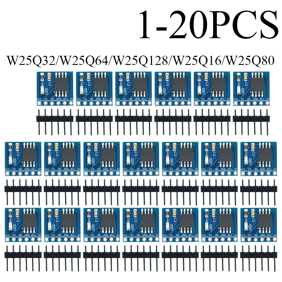 

W25Q32 W25Q64 W25Q128 большой объем флэш-памяти модуль SPI интерфейс BV FV STM32 код