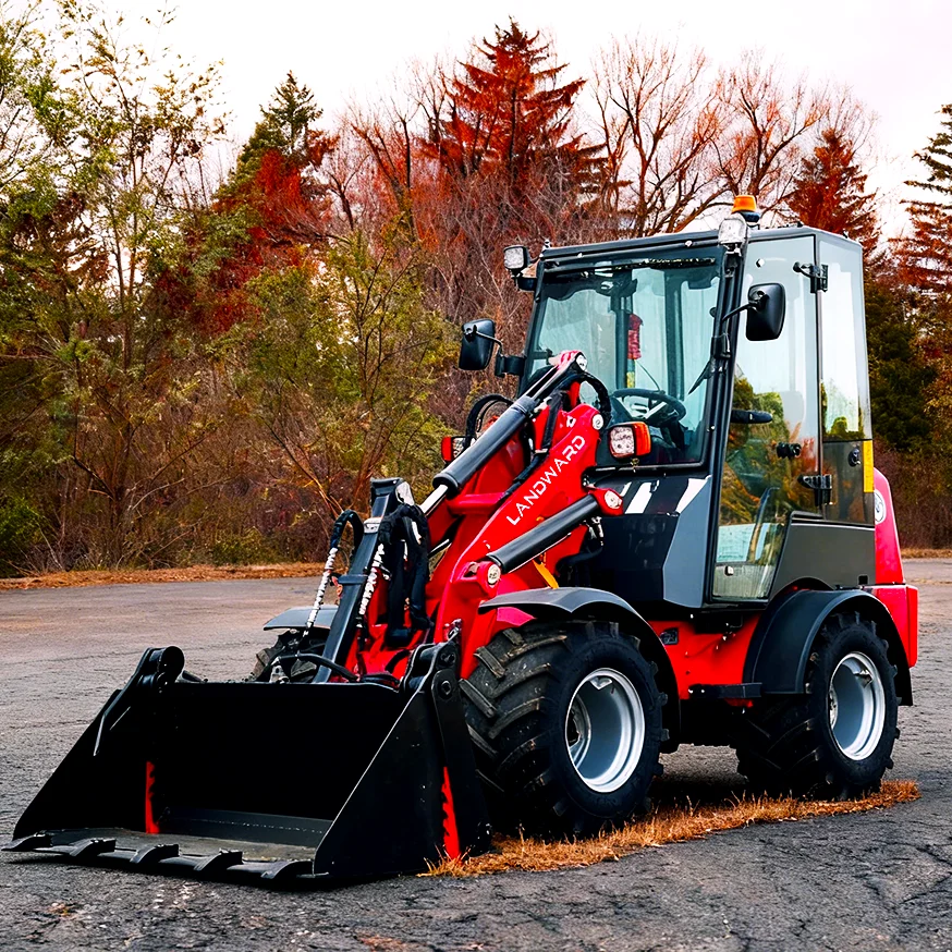 Kubota Engine Diesel Loader Hot Sale 4WD Project Use Loading Machinery All Terrain Off-Road Small Loader CE Wholesale Customized