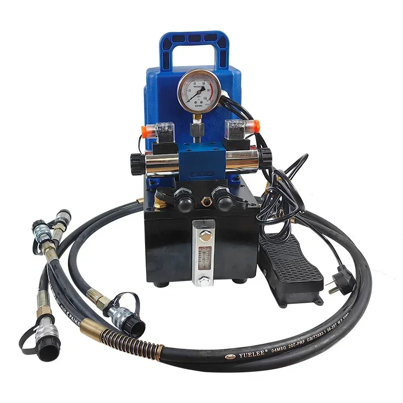 Hydraulic electric pump portable electric rechargeable electric high pressure oil qq-700