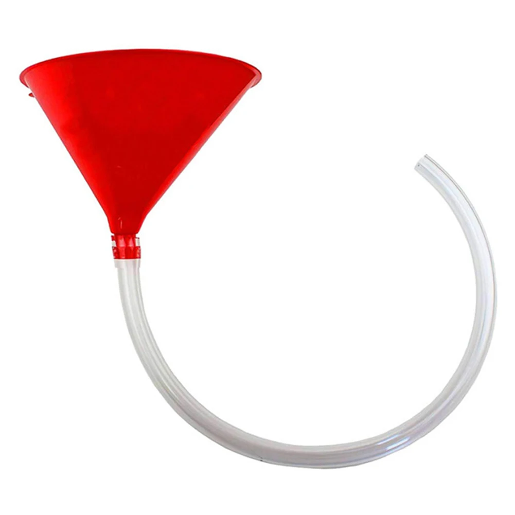 Beer Funnel,Double Head Beer Funnel Quick Flows Beer Bong Funnel Leak-Proof Drinking Funnel With Sealing Valves For Party Bar
