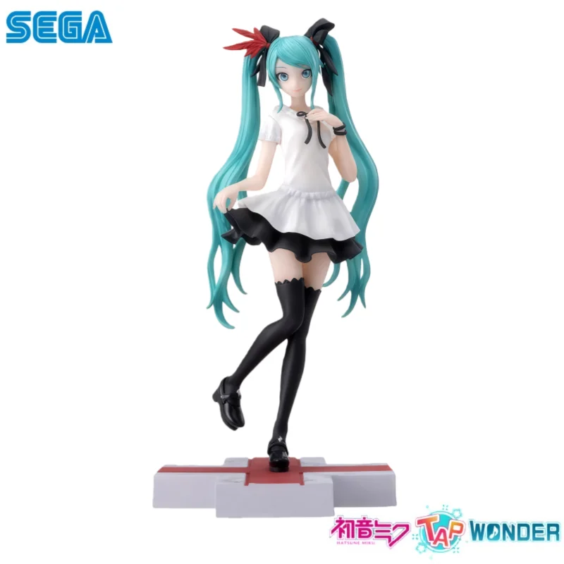 

В наличии Sega оригинальная фигурка Хацунэ Мику Хацунэ Мику, модель куклы, новая коробка, игрушки, модель гаража, коллекционная