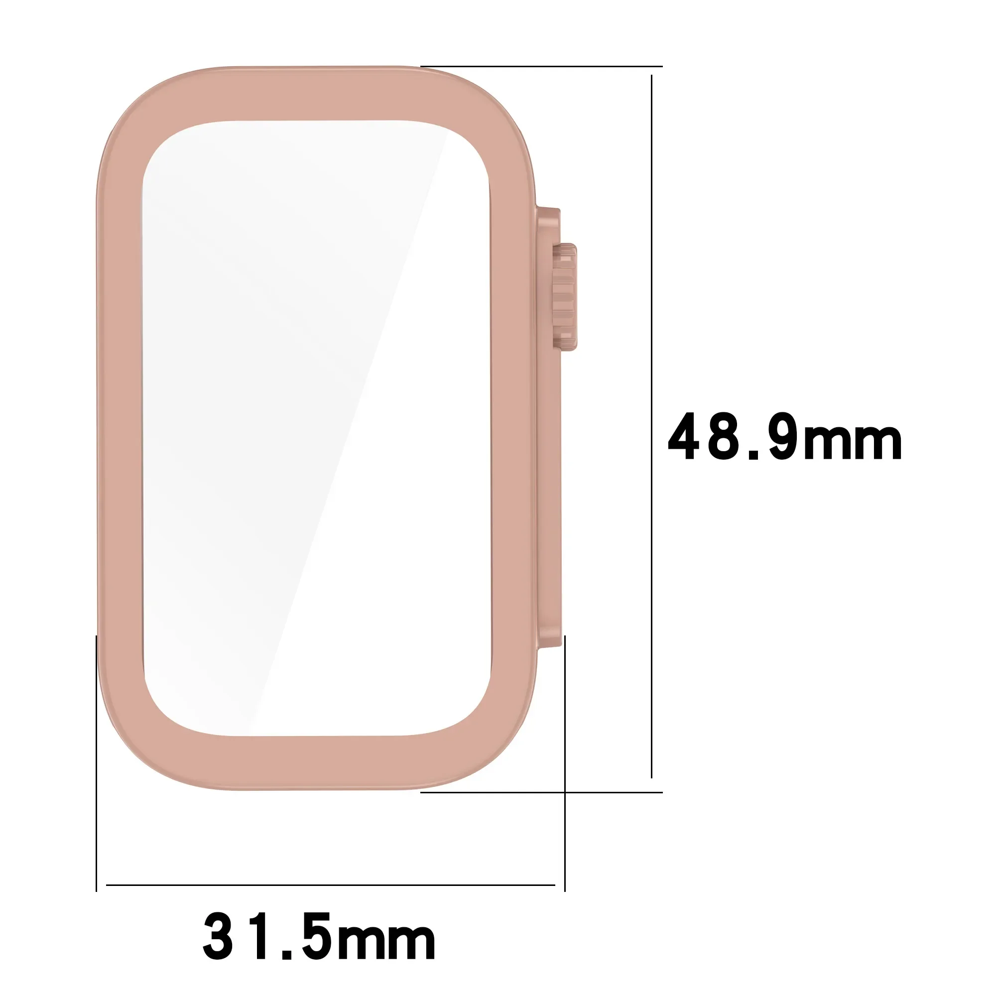 Чехол из стекла + ПК для Xiaomi mi Band 9, активные аксессуары, универсальный обновленный бампер, защитная пленка для экрана для Redmi Band 3, чехол