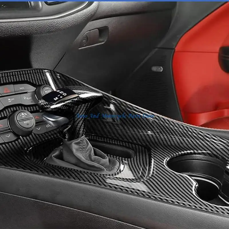 P9FD Tradition Carbonfiber Change Panel Trim Cover For 2015 2024 Muscle Car Interior