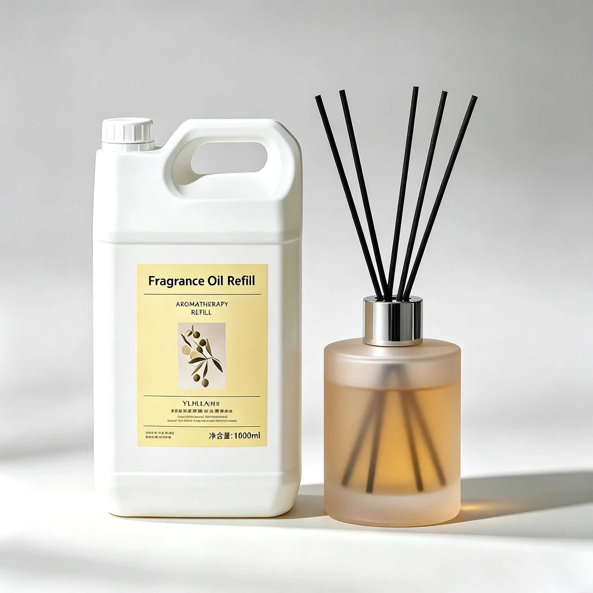 500/1000ml Hotel Fragrance Oil, Long‑Lasting Reed Diffuser Refill, 5‑Star Hotel Aroma Scent Oil For Home SPA Mall Office