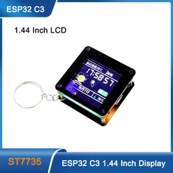 ESP32 C3 Desktop Small Ornaments 1.44 Inch LCD Display Carry-on Mini TV Portable Pendant Lvgl Spaceman St7735 SPI Screen