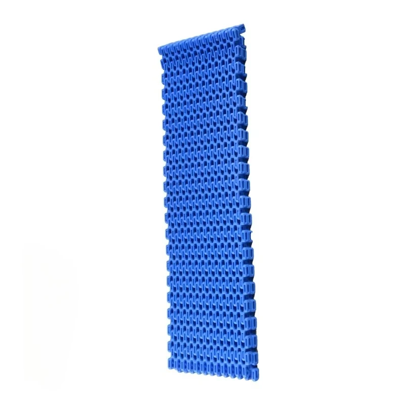 Good quality 100 series flush grid modular plastic modular conveyor belt price for fresh food