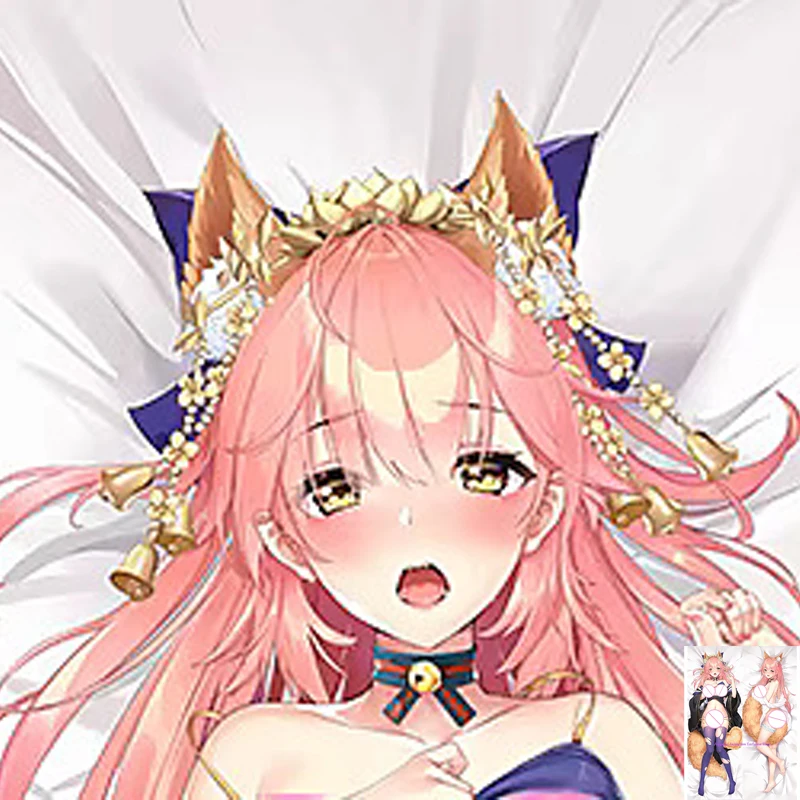 

Dakimakura Anime Tamamo No Mae 2 Side Printed Hugging Body Pillowcase Cushion Bedding Decor Pillow Cover 2024