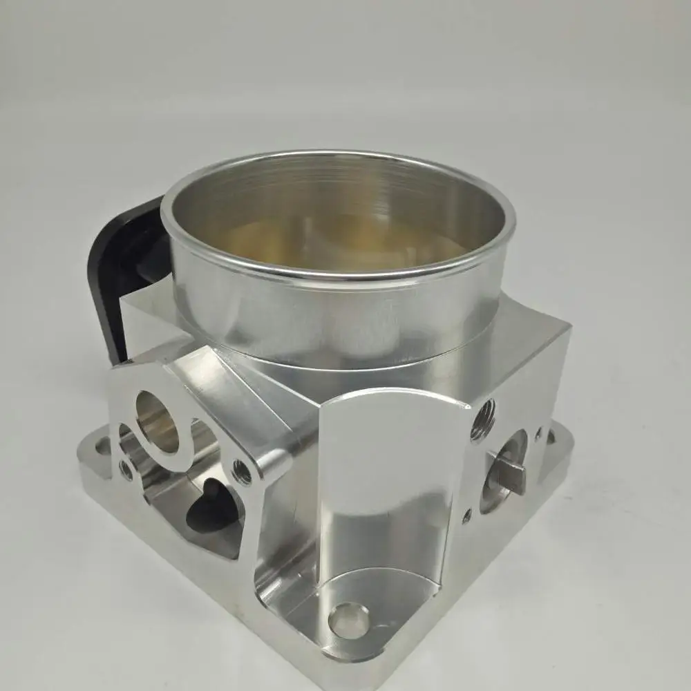 Aluminum  Billet cnc custom 75mm throttle body  for Ford mustang 5.0L