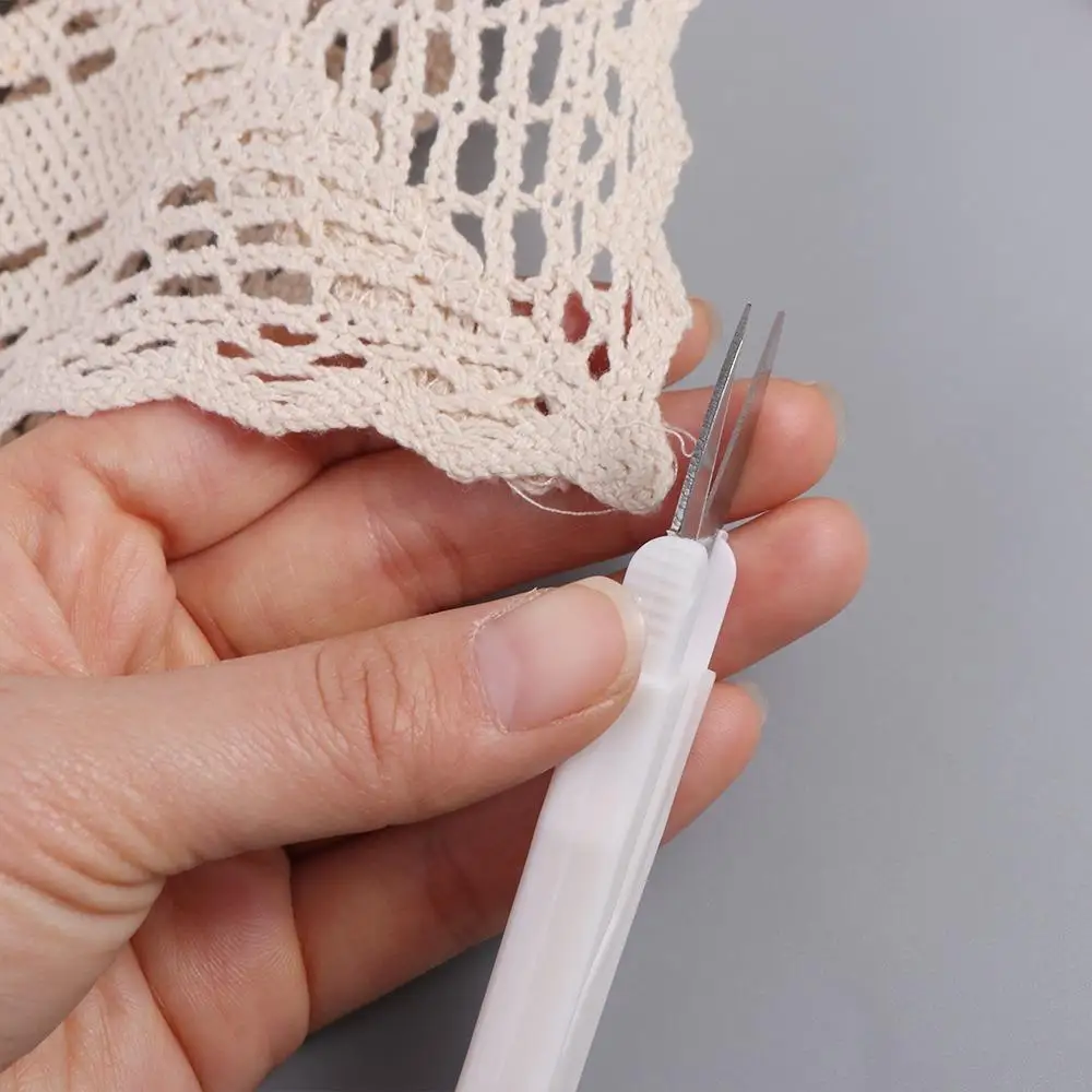 Cross Stitch Scissors Thread Clippers U Shape Metal Yarn Shears Mini Sharp Household