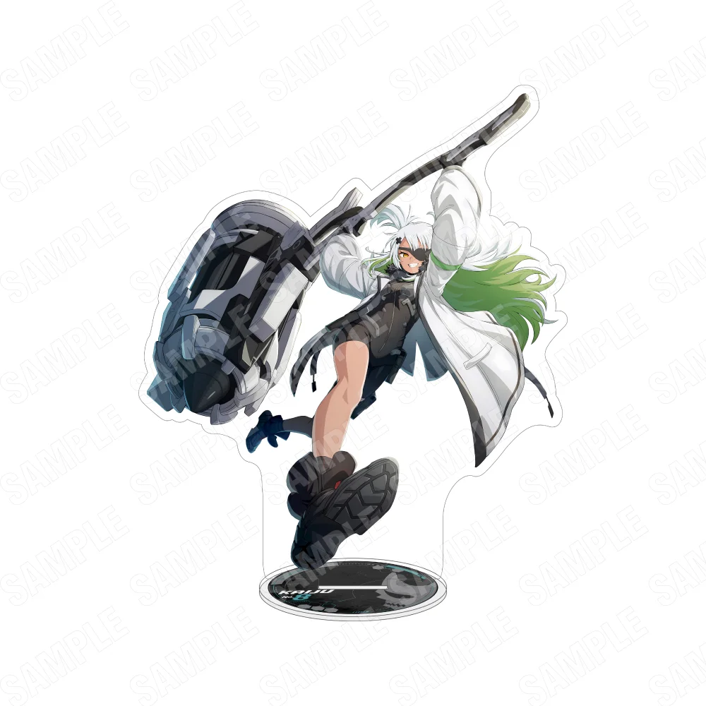Anime Kaiju No. 8 Acrylic 15CM Stand Keychain Kafka Mina Reno Kikoru Battle Form Kaiju Desk Decor Collectible Gift for Fans