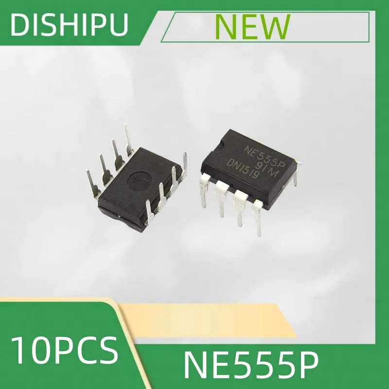 

10PCS NE555P NE555 DIP-8 timer programming oscillator IC chips