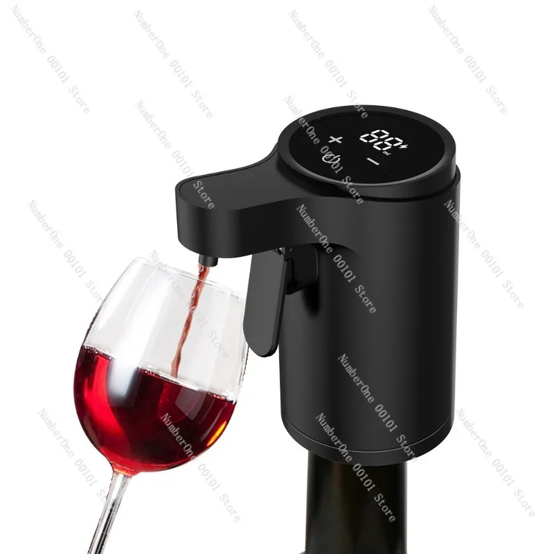 Smart Induction Wine Dispenser, Automatic Touch Wine Decanter Multifunctional Water Pump for Home Restaurant