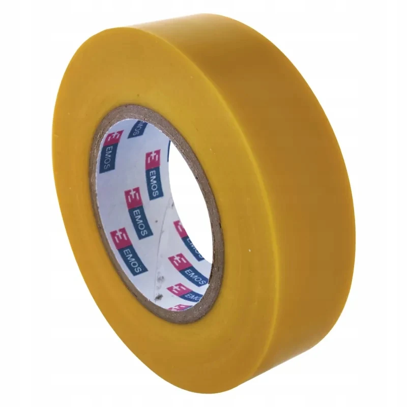 20m / 19mm PVC kabelisolatietape geel