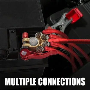 Autokabelanschluss, Hauptbatterieklemme, Klemmeanschluss, 12 V, 6 V, 24 V, UTV, LKW, Traktor, Batterieklemme 12 Hauptverkaufsbatterie 12s - №7