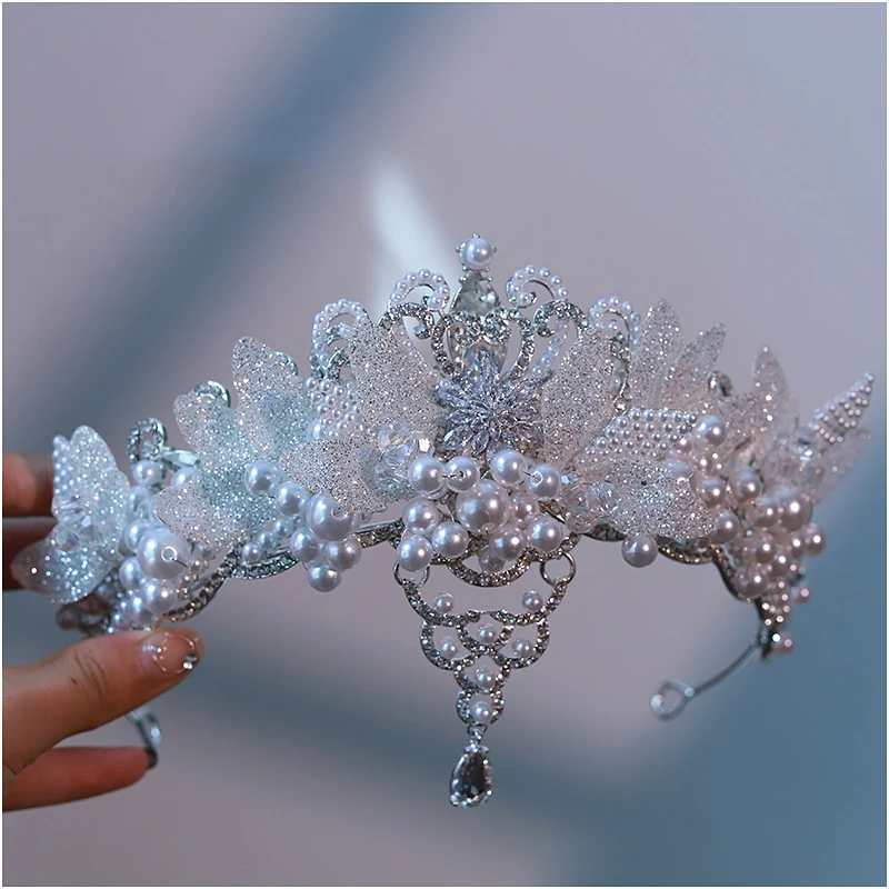 Himstory 2013 New Fashion Bride Hair Crown Girls Luxury  Fairy Princess Wedding Tiaras Accessories