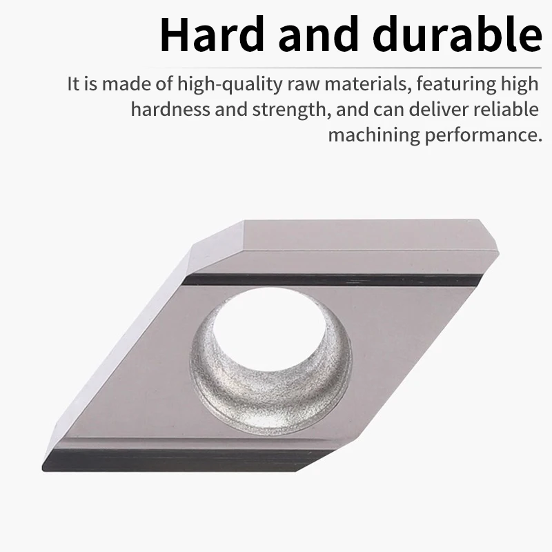 

Вставка для токарного станка с ЧПУ VOKET DCGT070202/11T304R-H Автоматический токарный станок Токарный станок швейцарского типа Внешняя вставка для круглого резака