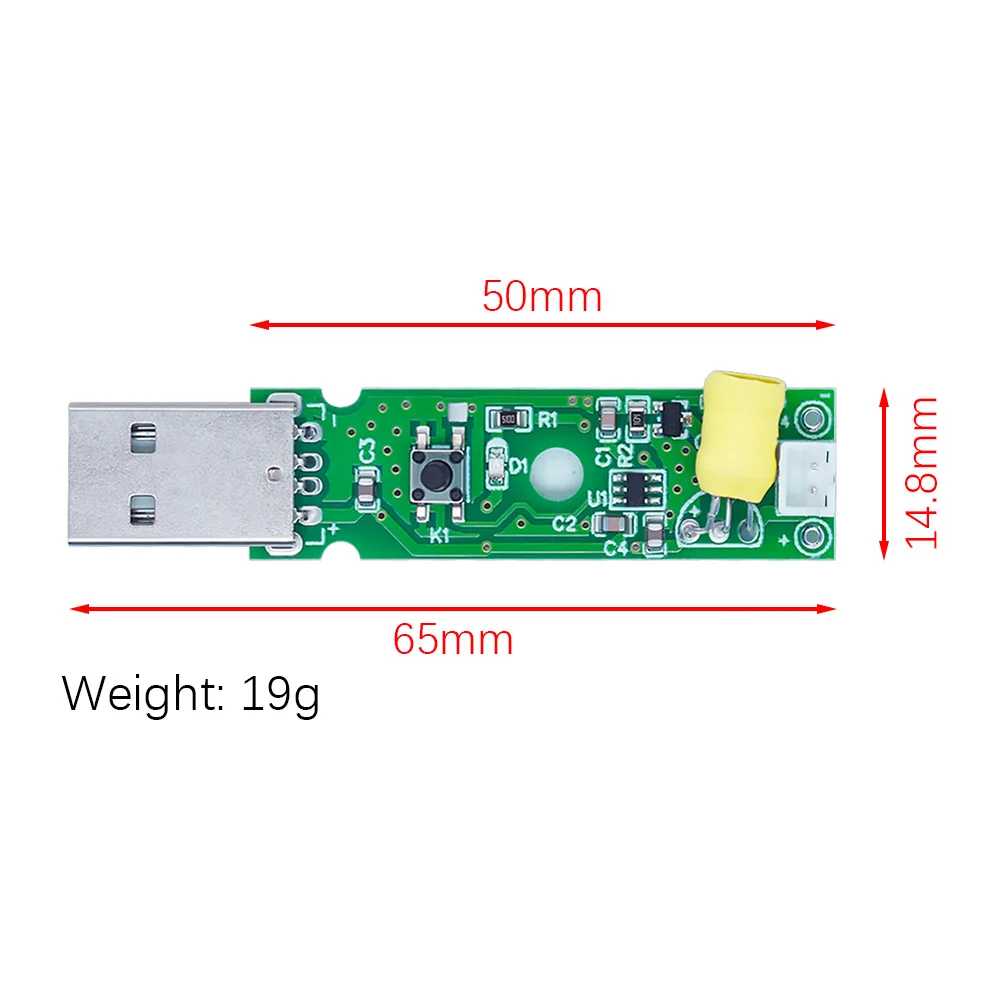 USB humidifier atomization module spray DIY experimental equipment parts ultrasonic integrated drive circuit board accessories