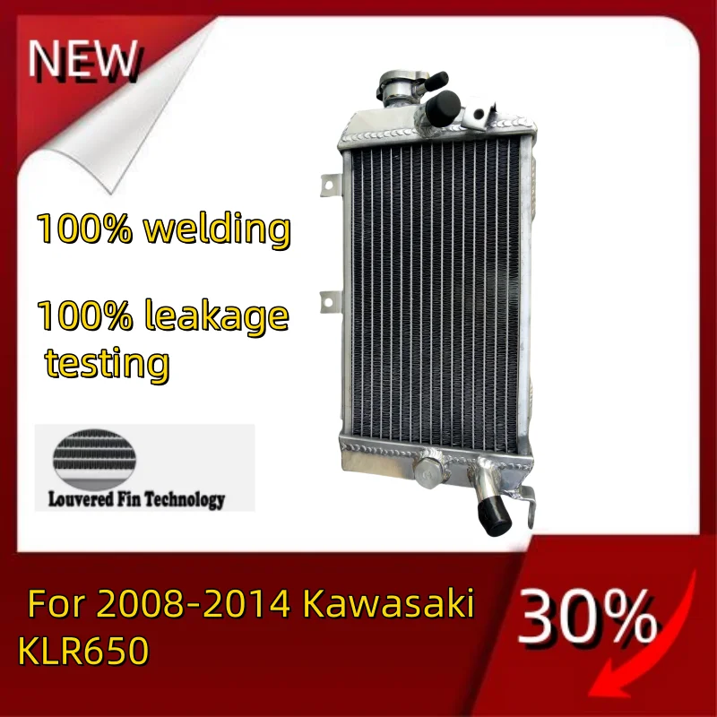 

NEW full Aluminum Radiator For 2008-2014 Kawasaki KLR650 KLR 650 Cooler Cooling Coolant 2008 2009 2010 2011 2012 2013 2014