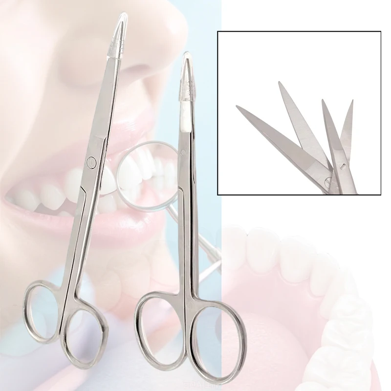 High Quality Stainless Steel Straight Surgical Scissors Medical Dental Ophthalmic Sterilizable