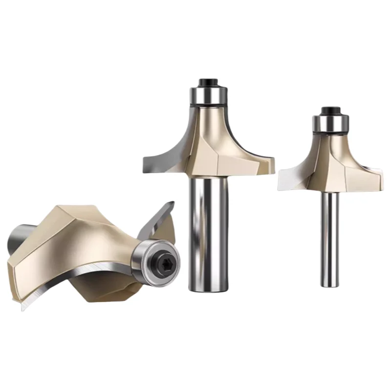 الزاوية التقريب راوتر بت مقعر قاطعة المطحنة كربيد التنغستن بولنوسي أداة نجارة حافة مستديرة الانتهازي عرقوب 1/2 1/4 بوصة #6