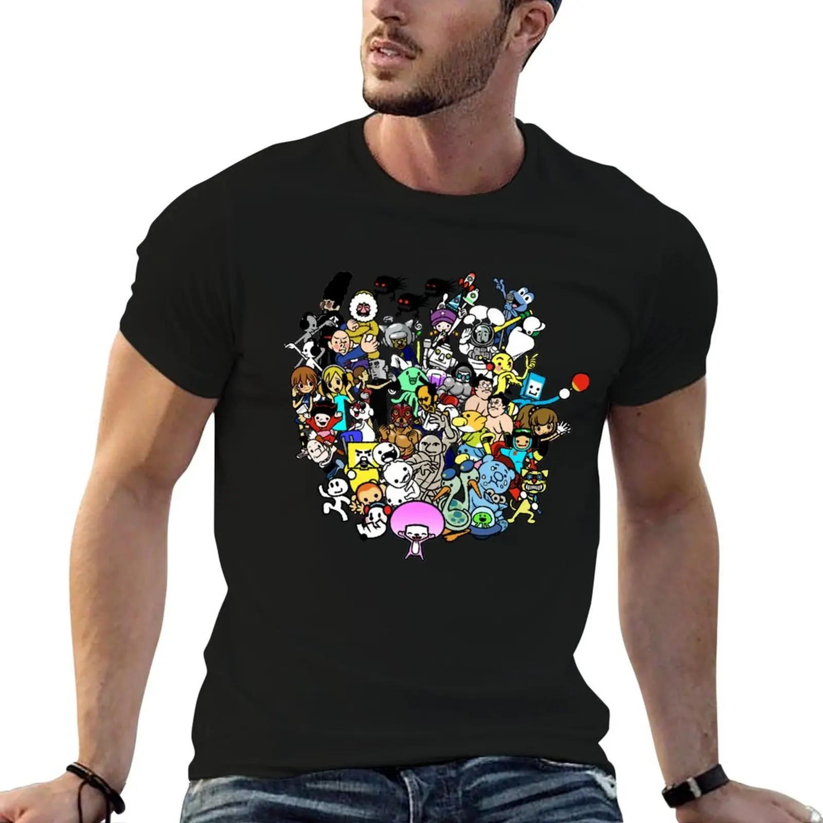 

Rhythmic T-Shirt man graphic t shirt man t shirts cotton T-Shirt