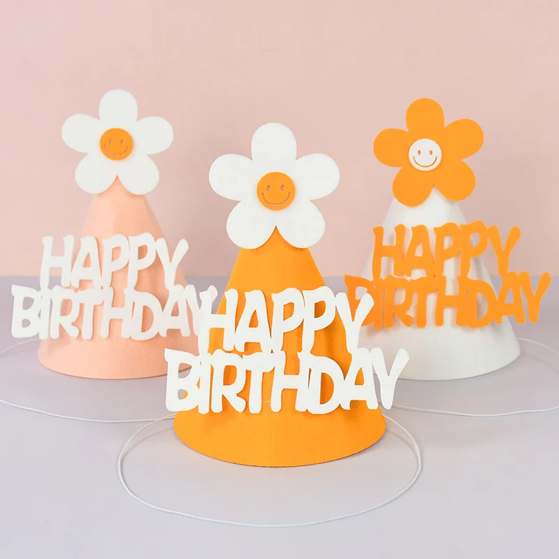 Birthday Party Hat Paper Gold Silver Pink Crown Caps Photo Prop Dress Up Gender Reveal Party Decor Baby Show Birthday Decoration - Image 4