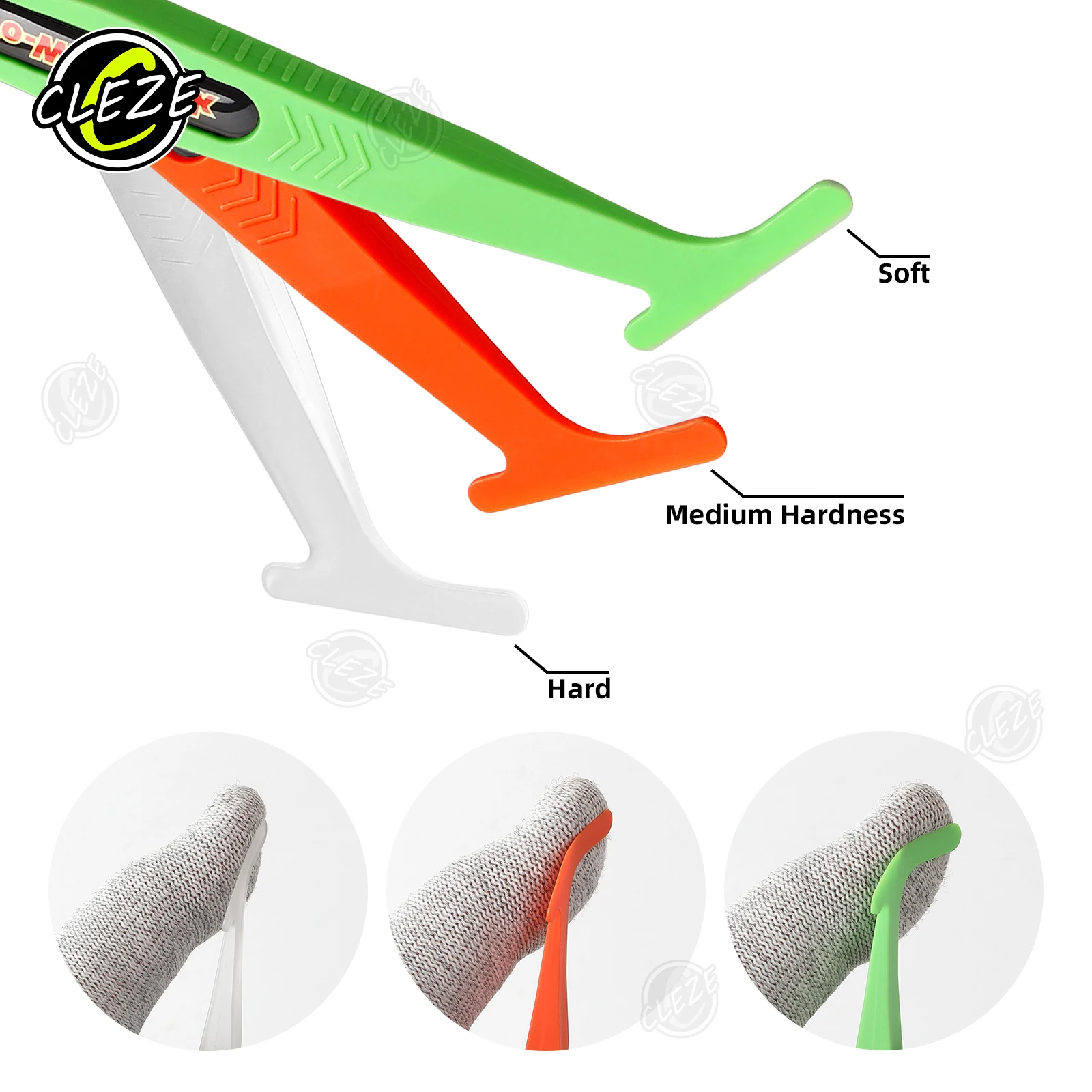 CLEZE Vinyl Wrap Tool Kit Magnetic Micro Squeegee Wrap Sticks for Car PPF Window Tint Film Installation