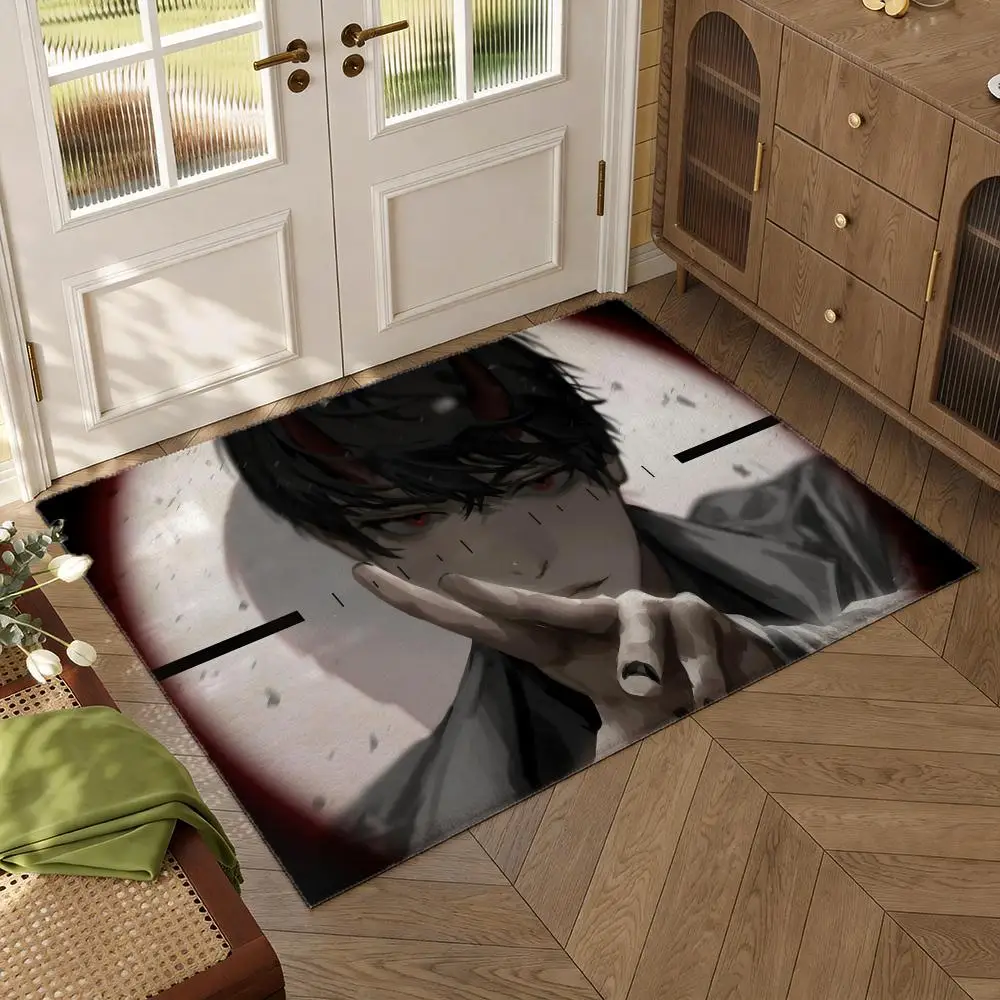 Omniscients Readers Viewpoints Floor Mat Soft Thickened Flannel Door Mat Non-Slip Living Room Rug Home Decor