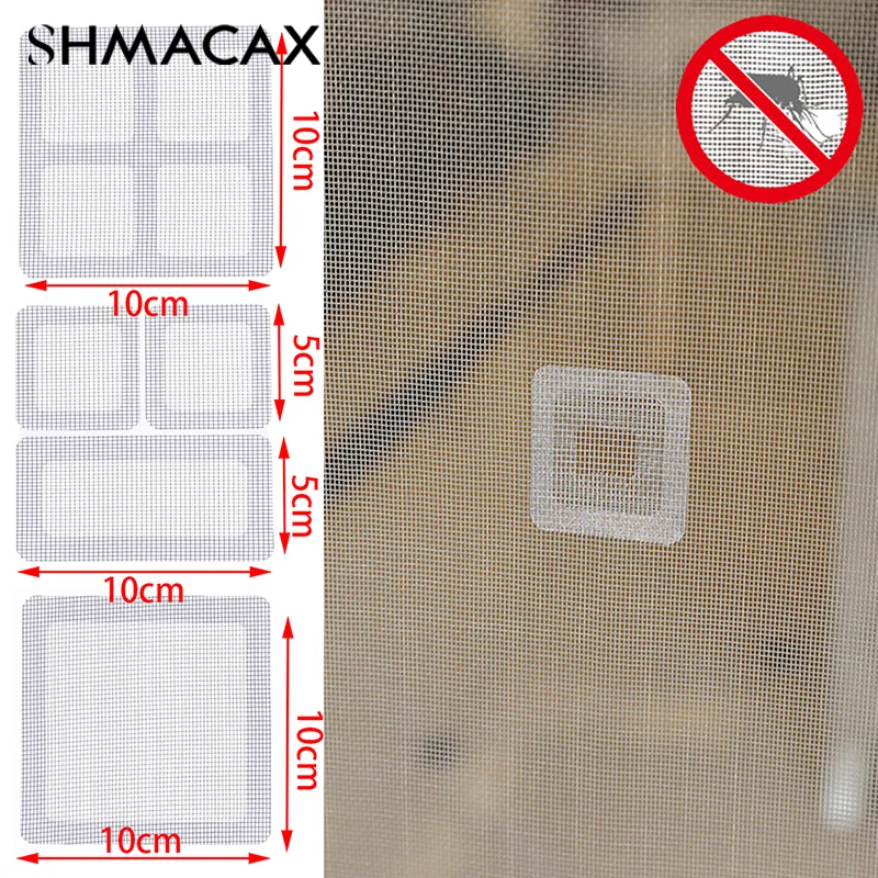 9/15pcs Screen Window Repair Subsidy Fix Net Window Home Adhesive Anti Mosquito Fly Bug Insect Repair Screen Patch Stickers Mesh