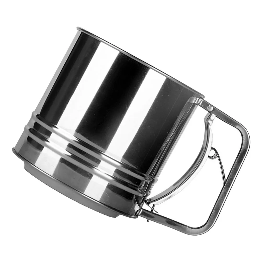 

1Pcs Handheld Flour Sifter Powder Strainer for Baking Cakes Biscuits Bread Sanitary Gift Flour Sifter