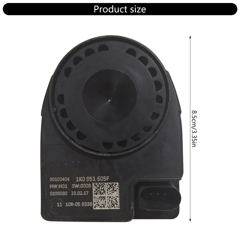 R6FA انخفاض استهلاك الطاقة المضاد للسرقة مكبر صوت للسيارة لضمان حماية مركبة محسنة 1K0951605F 1K0951605C