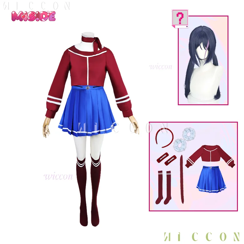 女性のためのクレイジーミタコスプレ衣装,ロールプレイングゲーム,ロールプレイング,プライマリヤンドレ,ハロウィーンパーティー,帽子カードアクセサリー