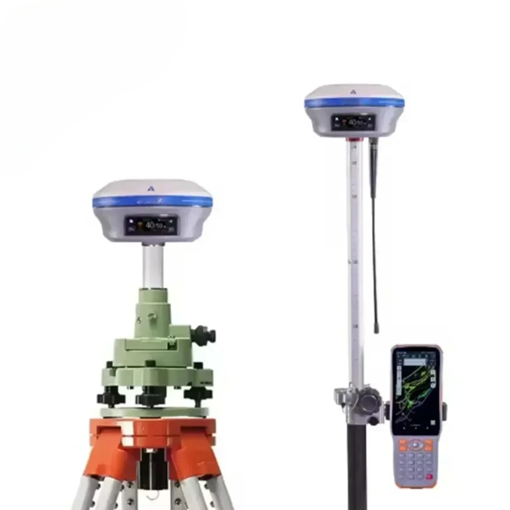 I93/X16pro RTK Integrated GNSS Visual Measurement 1408 Channels and Lightweight GPS,with IMU+Dual-Camera 3D Vision Rover