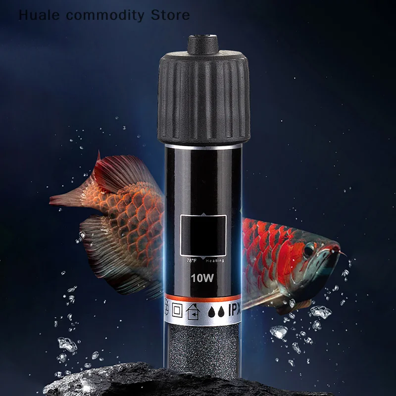 USB Mini Aquarium Heating Rod For Small Fish Tank 26°C Constant Temperature Aquarium Heater Submersible Thermostat Heater 10W